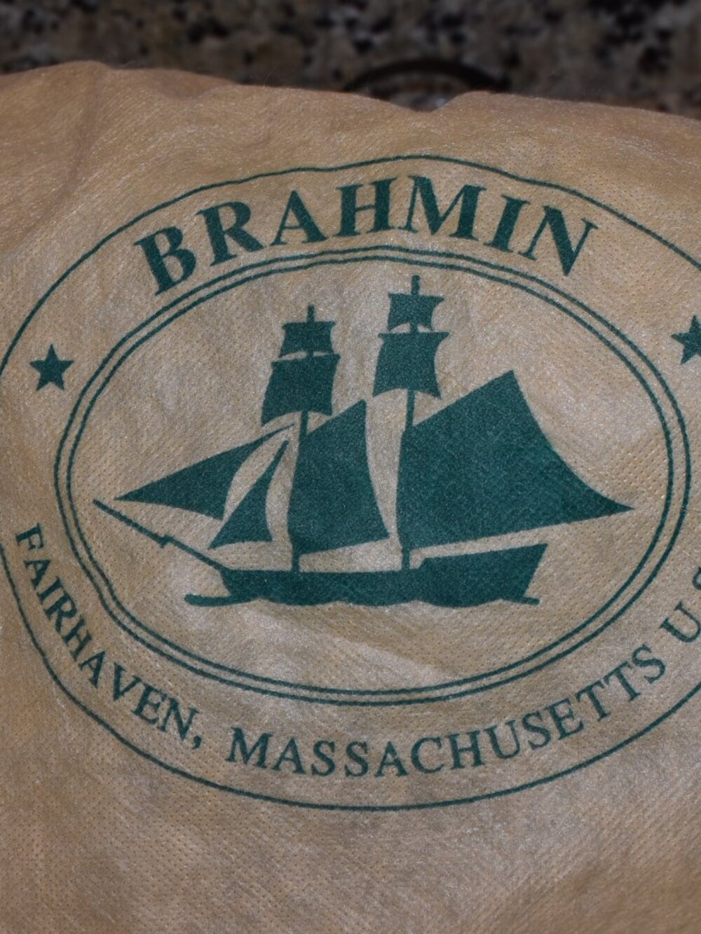Brahmin Black Leather Crandall Tuscan Satchel - Picture 9 of 9